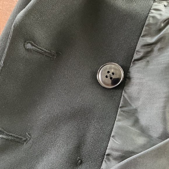 VTG JACQUELINE FERRAR Women 14 Dbl  Breasted Jacket Boxy Structured Trendy Y2K - Picture 5 of 13